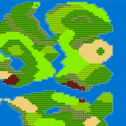 ドラゴンクエスト 1 地図